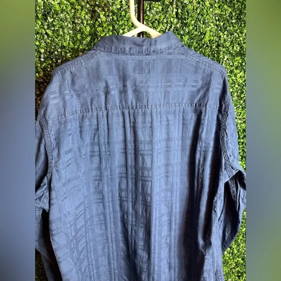 Rock & Republic Men’s XXL Blue Long Sleeve Button-Up Shirt - Picture 6 of 6